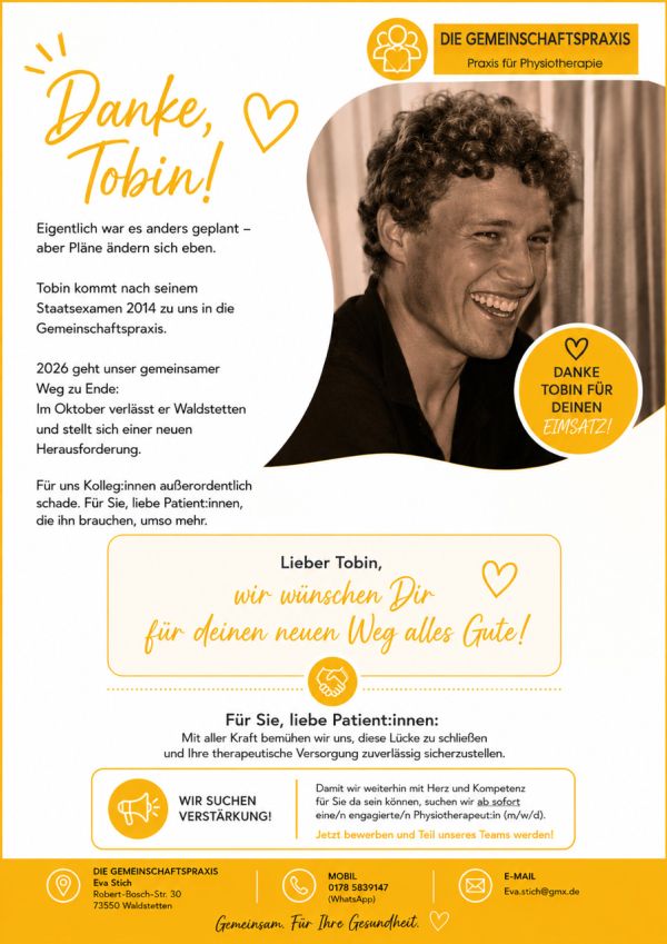 Wir suchen dich Wir suchen dich